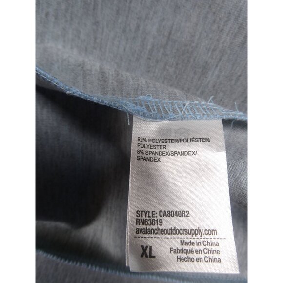 Avalanche Baby Blue full zip waterproof women's jacket‎ with hood size XL - Picture 9 of 9